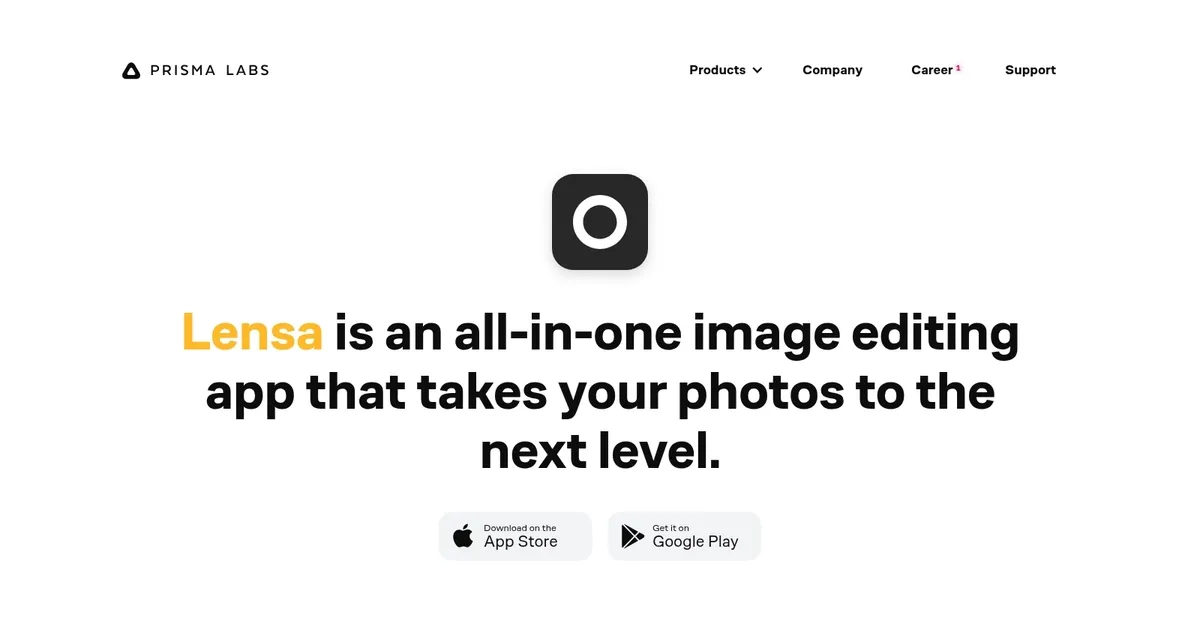 Lensa - screenshot