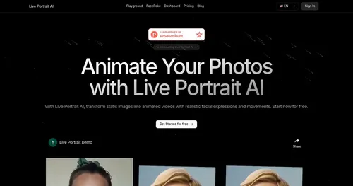 Live Portrait AI