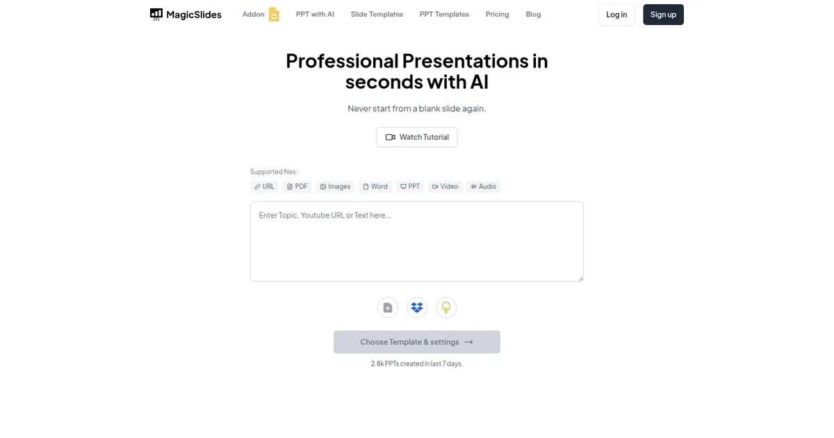MagicSlides - screenshot