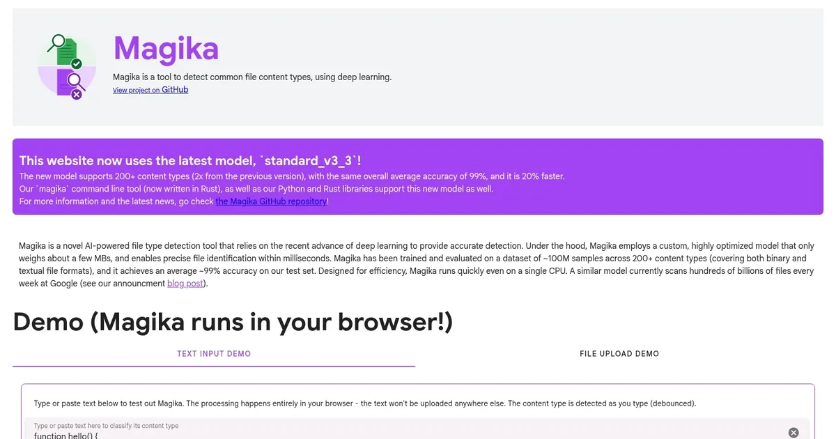 Magika - screenshot