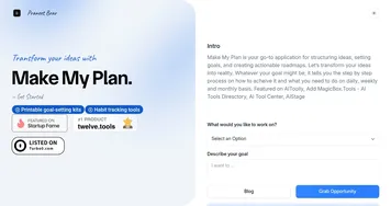 Make My Plan