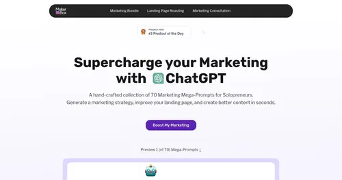 MakerBox Marketing Mega Prompts