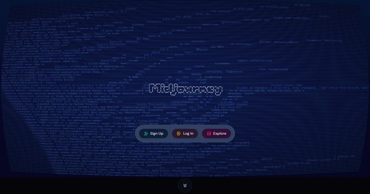 Midjourney - screenshot