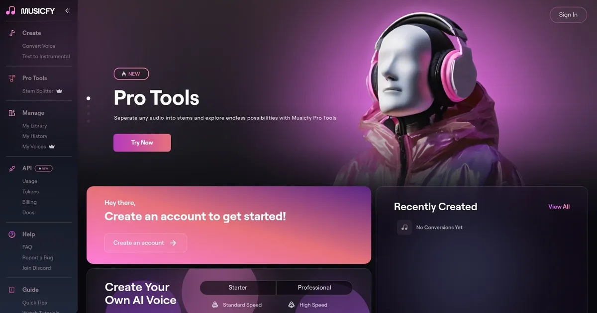 Musicfy - screenshot