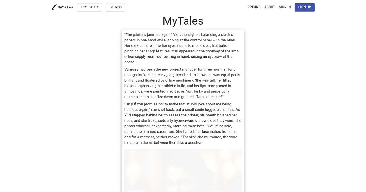 MyTales - screenshot