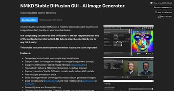 NMKD Stable Diffusion GUI