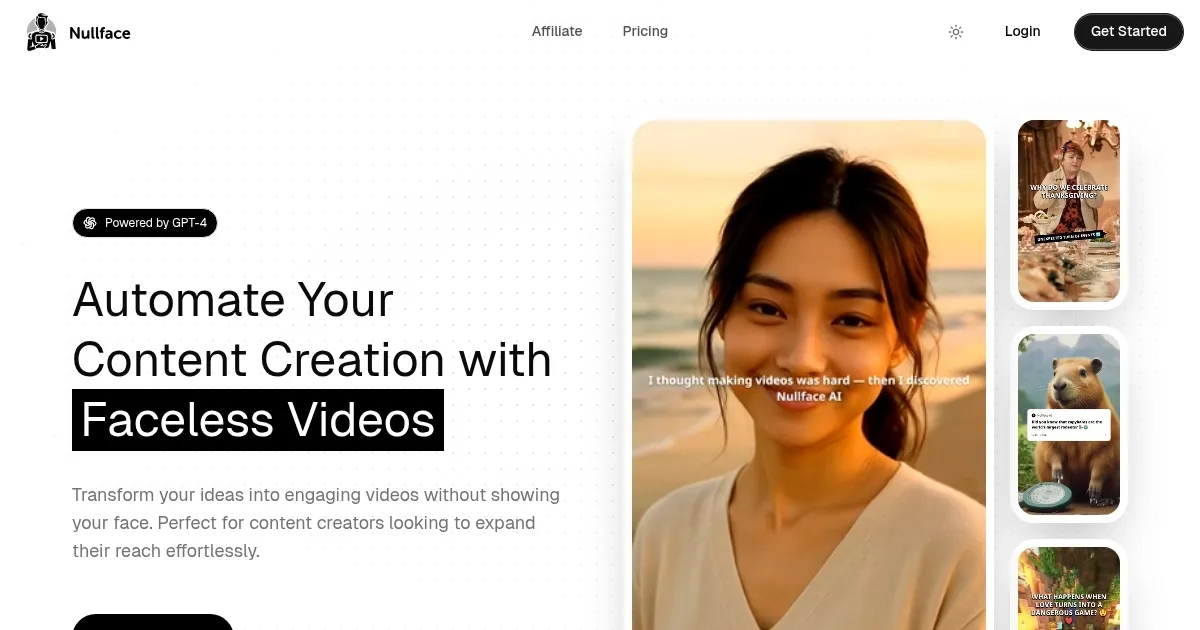 Nullface - screenshot
