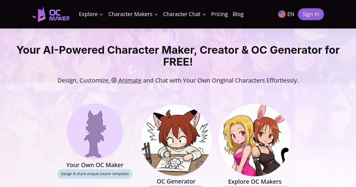 OC Maker - screenshot