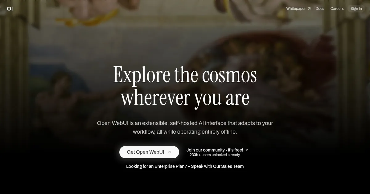 Open WebUI - screenshot