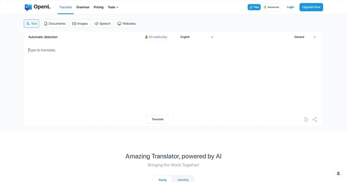 OpenL - screenshot