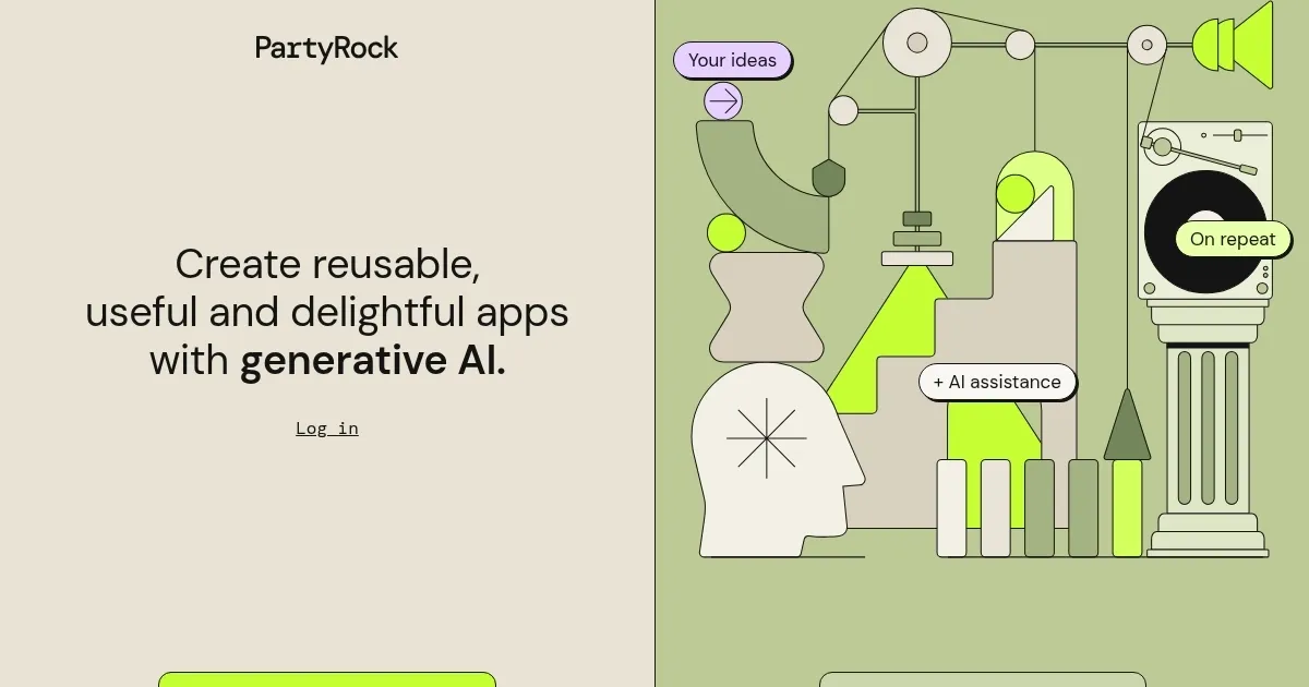 PartyRock - screenshot