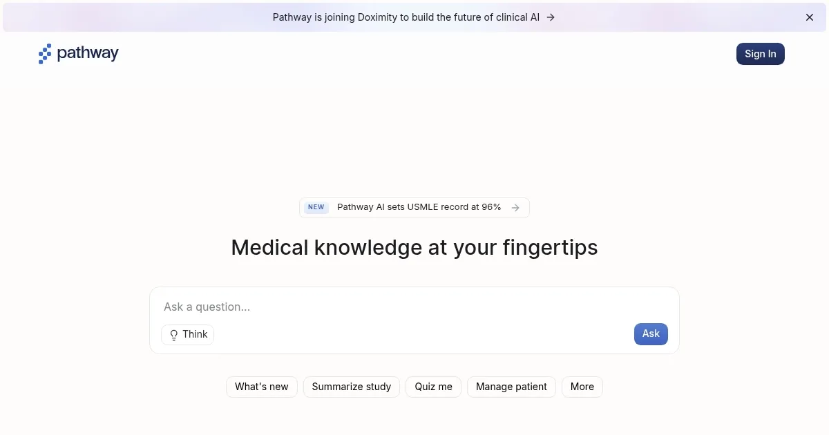 Pathway - screenshot