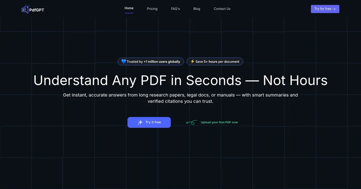 PdfGPT.IO - screenshot