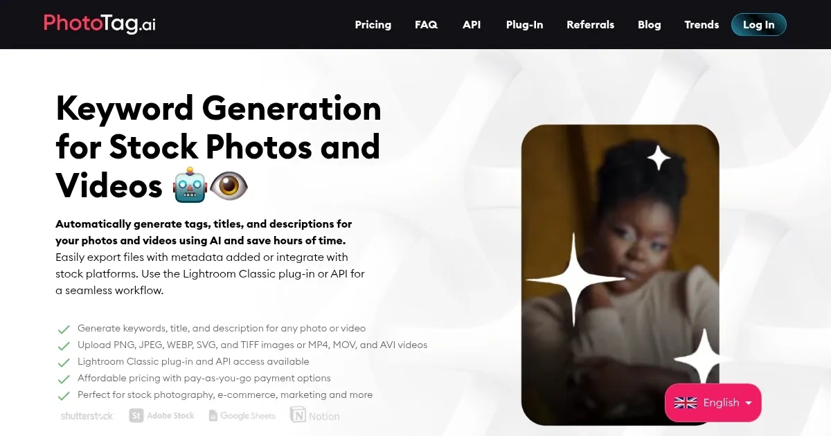 PhotoTag.ai - screenshot