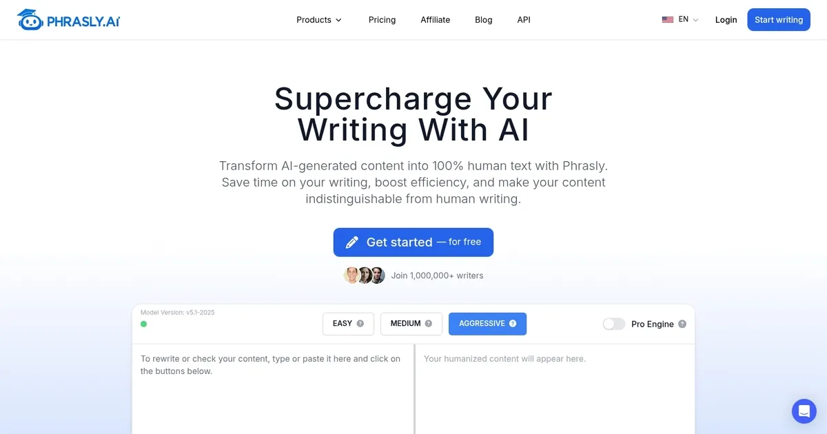 Phrasly - screenshot
