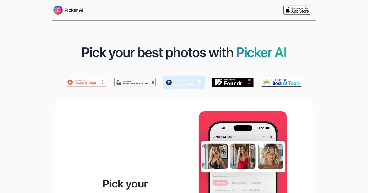 Picker AI - screenshot