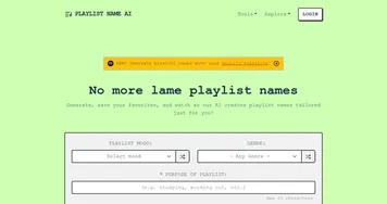 PlaylistName AI