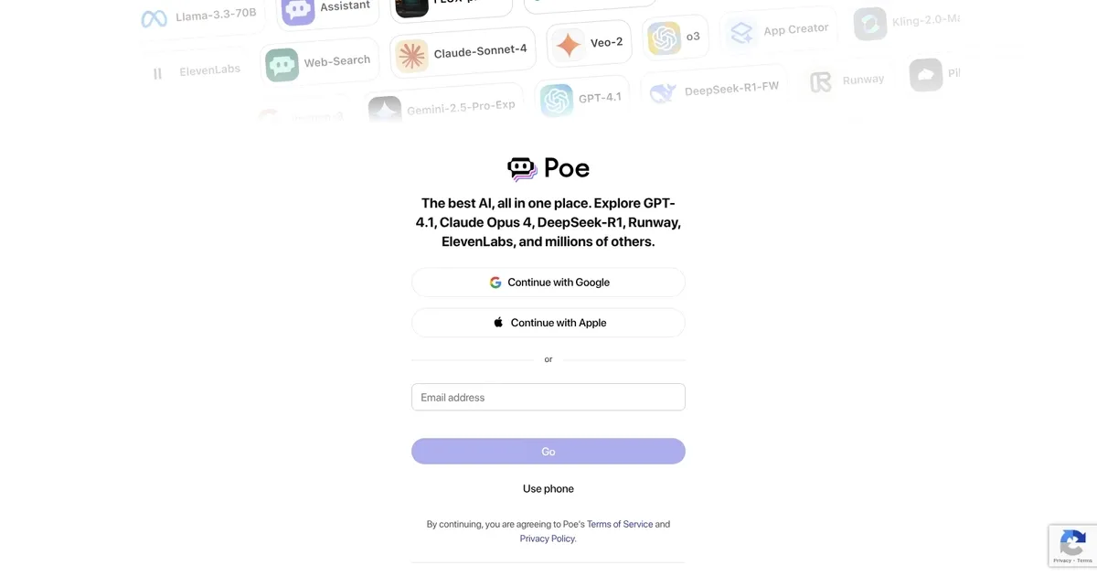 Poe - screenshot