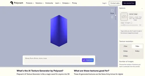 Polycam AI Texture Generator