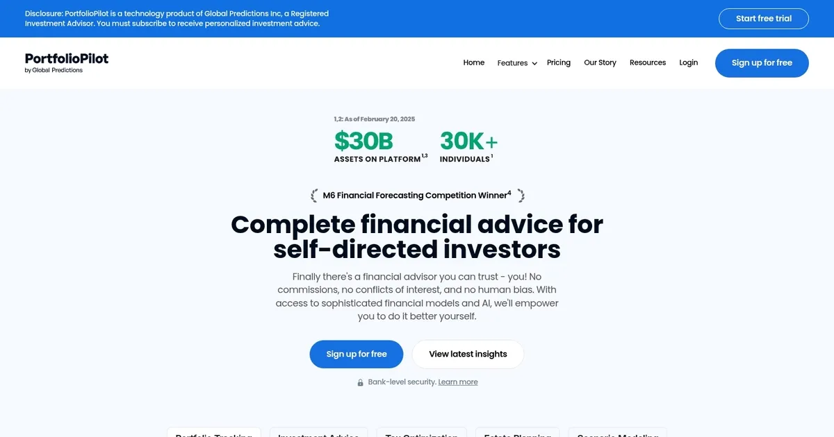 PortfolioPilot - screenshot