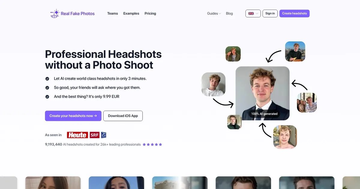Real Fake - screenshot