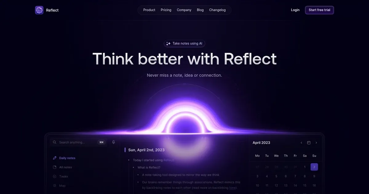 Reflect Think - screenshot