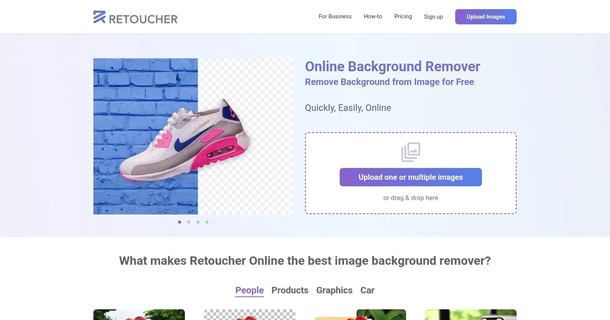 Retoucher - screenshot