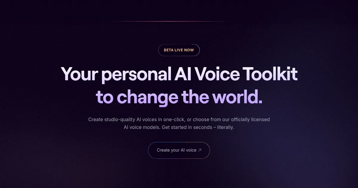 Revocalize.ai - screenshot