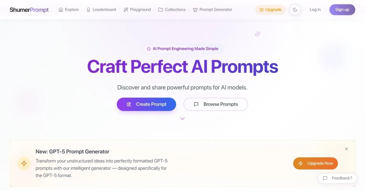ShumerPrompt - screenshot
