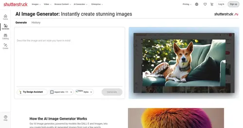Shutterstock AI Image Generator