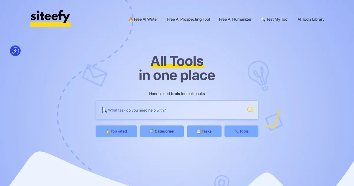 Siteefy - screenshot