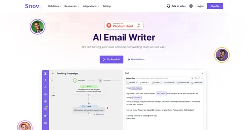 Snov.io AI Email Writer