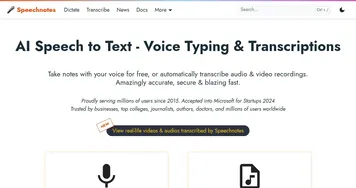 Speechnotes