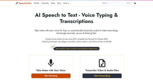 Speechnotes