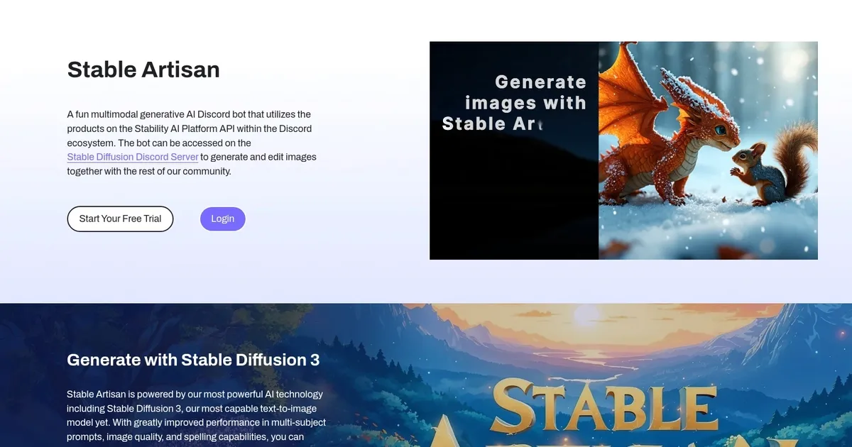 Stable Artisan - screenshot