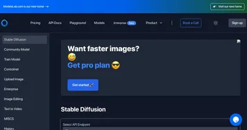 Stable Diffusion API