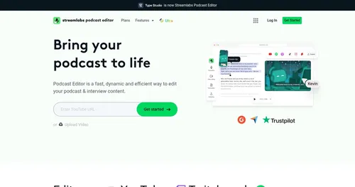 Streamlabs Podcast Editor