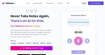 TalkNotes