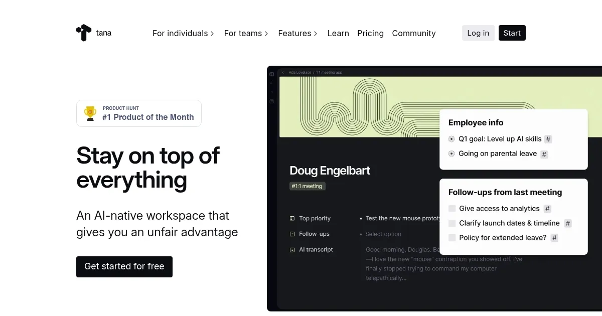 Tana Is This The Best Ai Productivity Tool In 2026 рџџ