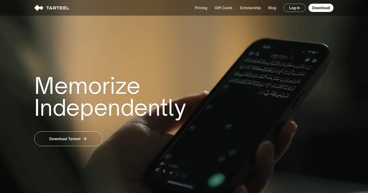 Tarteel - screenshot