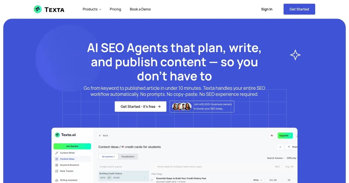 Texta - screenshot
