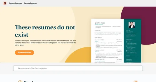 This Resume Does Not Exist