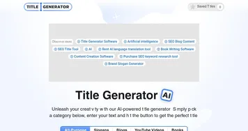 Title Generator
