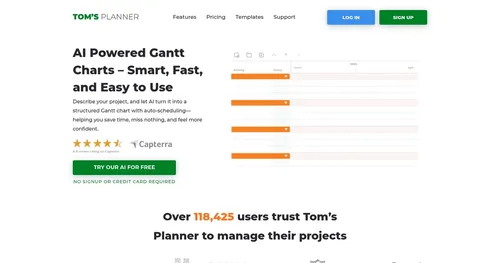 Tom’s Planner AI Assist