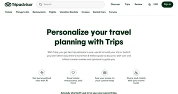Tripadvisor Trips