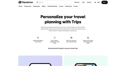 Tripadvisor Trips