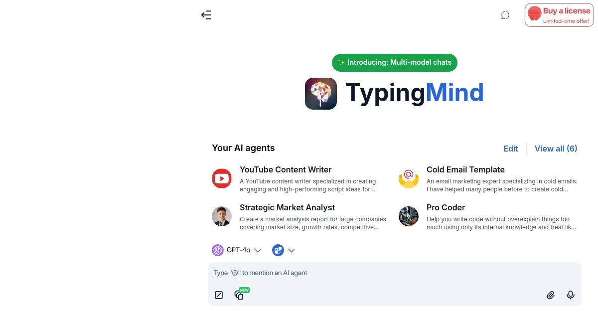TypingMind - screenshot