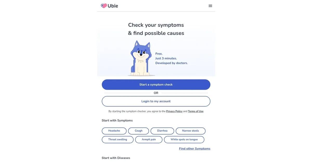 Ubie - screenshot