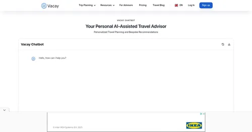 Vacay Chatbot