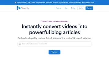VideoToBlog